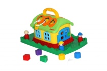 Сказочный домик на лужайке (в сеточке) 48752 Сказочный домик на лужайке (в сеточке) 48752